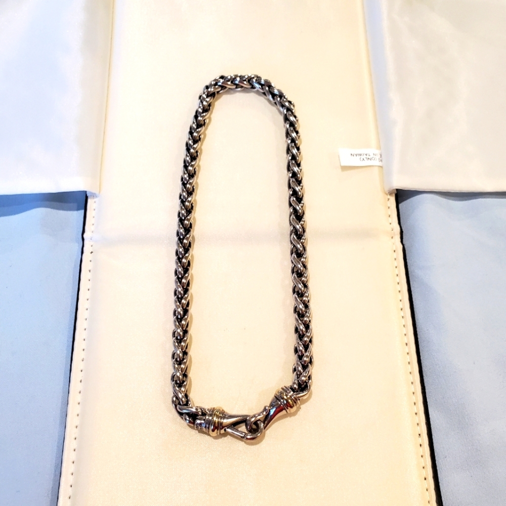 DAVID YURMAN WHEAT CABLE LINK NECKLACE
